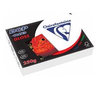 Clairefontaine Papier DCP Brillant Enduit Blanc A4 250 g/m² 250 feuilles