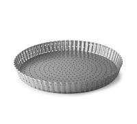 Lacor Moule à tarte perforée Delize 26 cm – Acier argent / Métallique