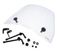 6886 - accessoire de pare-brise à main en forme de dôme compatible avec peugeot kisbee COULEUR TRANSPARENTE