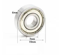 688ZZ roulement 8x16x5mm 10/40 pièces miniatures 688Z Mini roulements à billes 618/8ZZ 688 ZZ(607zz,20Pcs)