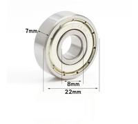 688ZZ roulement 8x16x5mm 10/40 pièces miniatures 688Z Mini roulements à billes 618/8ZZ 688 ZZ(608zz,20Pcs)