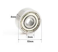 688ZZ roulement 8x16x5mm 10/40 pièces miniatures 688Z Mini roulements à billes 618/8ZZ 688 ZZ(623zz,20Pcs)