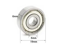 688ZZ roulement 8x16x5mm 10/40 pièces miniatures 688Z Mini roulements à billes 618/8ZZ 688 ZZ(626zz,10Pcs)