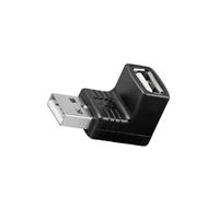 68920 Adaptateur USB 2.0 USB Prise A, USB A Connecteur d'angle Plaqué Or Goobay