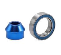 6893x Roueur à Billes 10x15x4 mm avec Adaptateur de roulement en métal Compatible avec des Accessoires de pièces de Mise à Niveau 4x4(Blue)