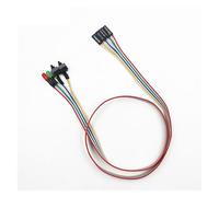 68CM ATX PC Compute Motherboard Power Cable On/Off/Reset with LED Light PC Power Reset Switch Push Button Switch