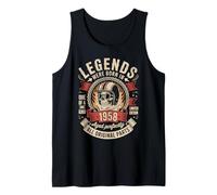 68e Anniversaire Legends sont nés en 1958 Biker Motorcycle Débardeur