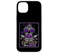68th Birthday Queen Chapter 68 Fabulous Since 1958 Women Coque pour iPhone 14 Plus