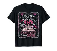 68th Birthday Queen Chapter 68 Fabulous Since 1958 Women T-Shirt