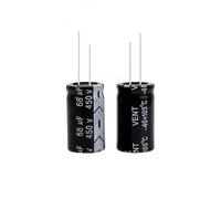 68UF 2PCS 450V direct plug electrolytic capacitor 18X30MM NWPNLXEA