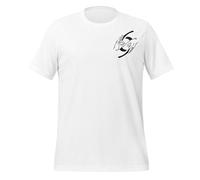 69 LA TRIK T-Shirt - Logo Noir - Style Streetwear Authentique et Tendance - Coupe Unisexe - T-Shirt Coton Homme/Femme (FR/ES, Alpha/Lettres, TG, Taille Normale, Taille Normale, Blanc)