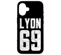 69 Lyon - Design avec Une Touche française Coque pour iPhone 16