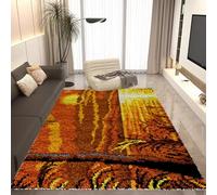 69 x 102 cm Kit Tapis au Point Noué, Kit tapis à crochet à loquet adultes, Kit Tapis Crochet, Kit Fabrication Tapis, Tapis avec Crochet à Loquet Bricolage, Création Tapis à Crocher pour Adultes