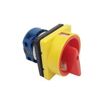 690V 20A Padlock Rotary Cam Switch OFF-ON 2 Position 1 Pole 4 Terminals Main Switches LW26GS-20/02 NWPNLXEA(Large Panel)