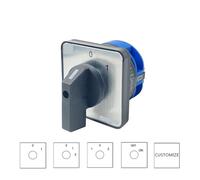 690V 32A 1 Pole Changeover Rotary Cam Switch Selector Control Circuit Manufacturer LW28 YMW26 LW26-32/1 NWPNLXEA(0-1-2)