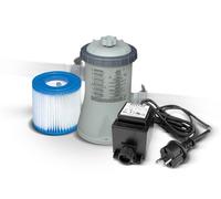 Intex Pompe de filtration piscine 28602GS – 1250 l/h – Transformateur 12 V