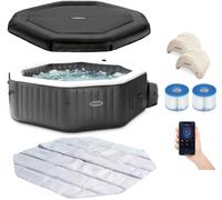 SPA gonflable Hydromassage 201x71 Jet et Bubble Deluxe 28458