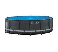 Intex Bâche solaire pour piscine Easy & Frame Ø 488 cm 28014 Bleu