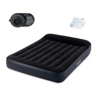6941057422909 Materac dmuchany 191x137x25 cm z wbudowaną pompką elektryczną INTE