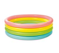 Intex Pools Piscine gonflable pour enfants Sunset Glow 56441 168 x 46 cm 4 anneaux