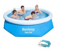 Bestway Fast Set Piscine gonflable ronde 2,44 m x 61 cm