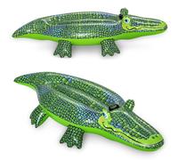 Bestway Bouée gonflable Buddy Croc Ride-On 5' avec poignées Vert Taille unique (41477)