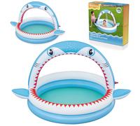 Bestway Piscinette pour Enfants Sharktastic™ 163 x 127 x 92 cm