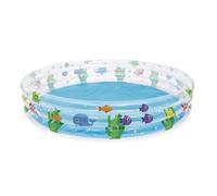 Bestway Piscine gonflable Deep Dive 3 boudins 183 x 33 cm Poisson