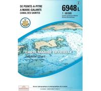 6948l de pointe a pitre a marie galante - canal des saintes - 1:60 000 - Collectif - Epshom - Atlas / carte
