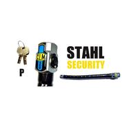 Clm Sthal Aprilia Habana Retro 50/125cc Dotted Key Handlebar Lock Noir