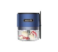 Deerma JS100 hachoir électrique 0,15 L 40 W Noir, Bleu, Transparent