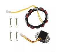696458 Kit d'alternateur de stator pour 10/16 A régulé remplace 393295 Compatible avec moteur 21A977 21B902 21B906 21B907 Pièces de tondeuse à gazon avec tension