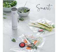 69690 - Pompe À Vide Smart,Sans Fil,Automatique,Silencieuse,Aspiration 2,5 L/Min,Câble De Charge Usb Inclus,Batterie Lithium,Design Élégant Et Moderne