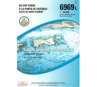 6969l du cap corse a la punta di l'acciolu - golfe de saint florent - Échelle 1:50 300 - Collectif - Epshom - Atlas / carte