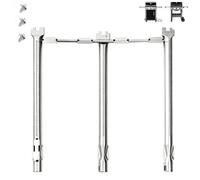 69787 Brûleur en acier inoxydable pour Weber Spirit série 300, Spirit E310 E320 E330 S310 S320 S330 (avec boutons avant), brûleur de 46 cm pour barbecue à gaz Weber Spirit II//LX 310, brûleur Weber