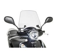6999 - pare-brise trafic compatible avec H.O.N.D.A. sh mode 125 2013-2020 COULEUR TRANSPARENTE