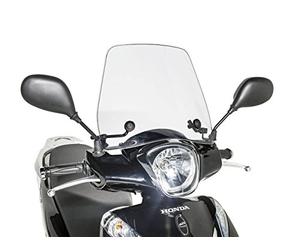 6999 - pare-brise trafic compatible avec H.O.N.D.A. sh mode 125 2013-2020 COULEUR TRANSPARENTE