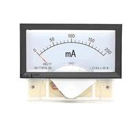 69C17 Pointeur milliamètre 1MA 2MA 3MA 10mA 20MA 50MA 100MA 200mA 500MA avec Shunt Current Meter 85x46MM 1Pc (3MA)