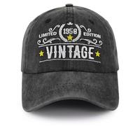69th 68th 67th 66th 65th 64th 63th 62th 61th 60th birthday gift vintage 1955 1956 1957 1958 1959 1960 1961 1962 1963 1964 chapeau, 1958, Taille unique