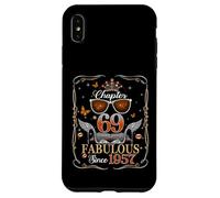 69th Birthday Queen Chapter 69 Fabulous Since 1957 Women Coque pour iPhone XS Max