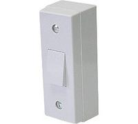 6A 1 Gang 2 Way Architrave Switch With Mounting Box Included Electrical Electric