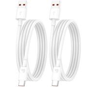 6A Câble USB C Charge Rapide pour Honor 600 400 200 Lite/Pro/Smart, 100W 1M 2Pack Câble Type C Charge Rapide de Données pour Honor Magic 6 7 8 Lite/Pro V5 V3 X5c Plus X6b X8d X9c 90 Pad X8a X9a 9 10