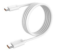 6A Câble USB C Charge Rapide pour Honor 600 400 200 Lite/Smart/Pro, 100W 2M Câble USB C vers C Charge Rapide de Données pour Honor Magic6 7 Lite 8 7 6 5 Pro V5 V3 X5c Plus X6b X6c X9d Pad 10 9 X8a X9a