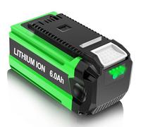 6Ah Batterie Remplacement pour Greenworks 40V 6000mAh Lithium-ION Batterie Compatible avec Greenworks 29462 29472 2901319 24322 G24B4