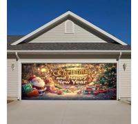 6Bannière de garage de NoëlFaites une déclaration festive ce Noël avec notre bannière de garage parfaite pour célébrer la saison des fêtes ! (188,97 x 82,67 pouces) (B, A)