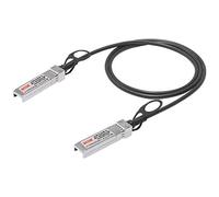 6COM 10G SFP+ DAC Twinax Câble passif 0,5 m Câble en cuivre à fixation directe Câble 10GBASE-CU Compatible avec Cisco, Ubiquiti, D-Link, Supermicro, Netgear, Mikrotik, 0,5 m