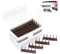 6d Hir Boutons, 40pcs Semless Hir Kit D’Extension Outils, Outil De Connexion De Perruque 5 Strnd, pour 6d 2nd Génération Hir Extension Mchine, D