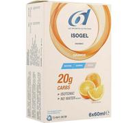 6d Isogel Endurance Gel Énergétique Orange 6x60ml