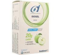 6d Isogel Endurance Gel Énergétique Pomme 6x60ml