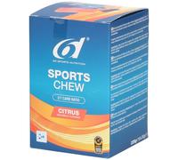 6d Sports Chew Citrus Barre 6x38 g